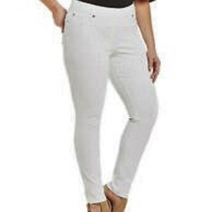 Peter Nygard Slim Curve Luxe Stretch Jeans Pullon Slimming Panel 3X Plus Women's
